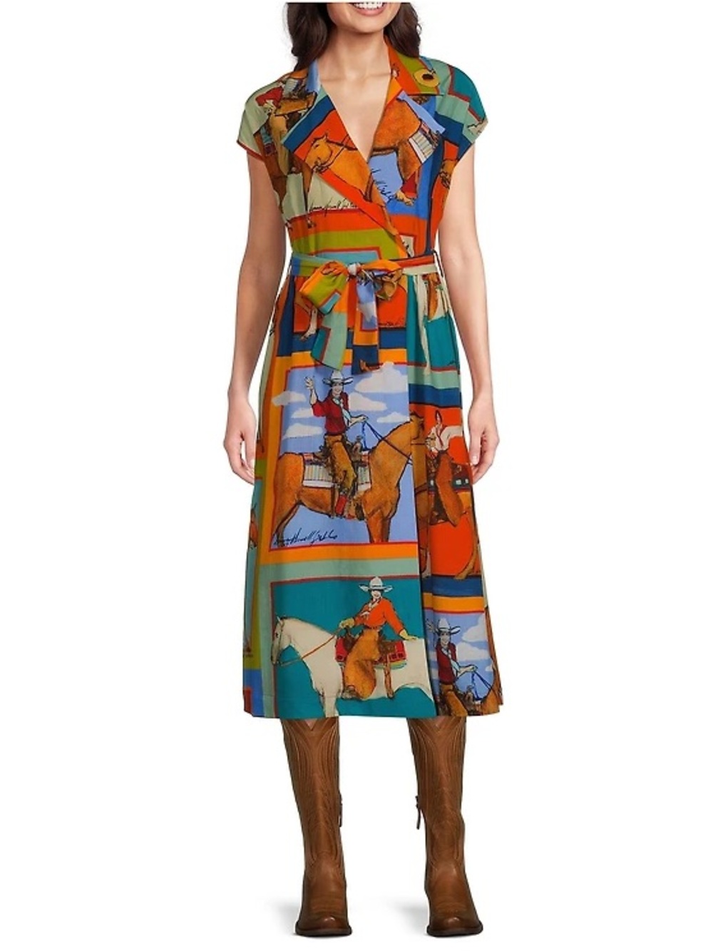 Double D Ranch Midi Dress - Women of the range
